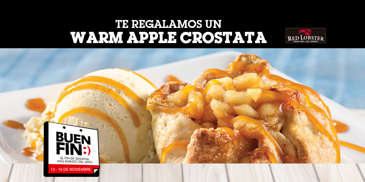redlobstermx's tweet photo. Este Buen Fin, ¡el postre va por nuestra cuenta! *Aplican restricciones. https://t.co/FEdas1Vzws
