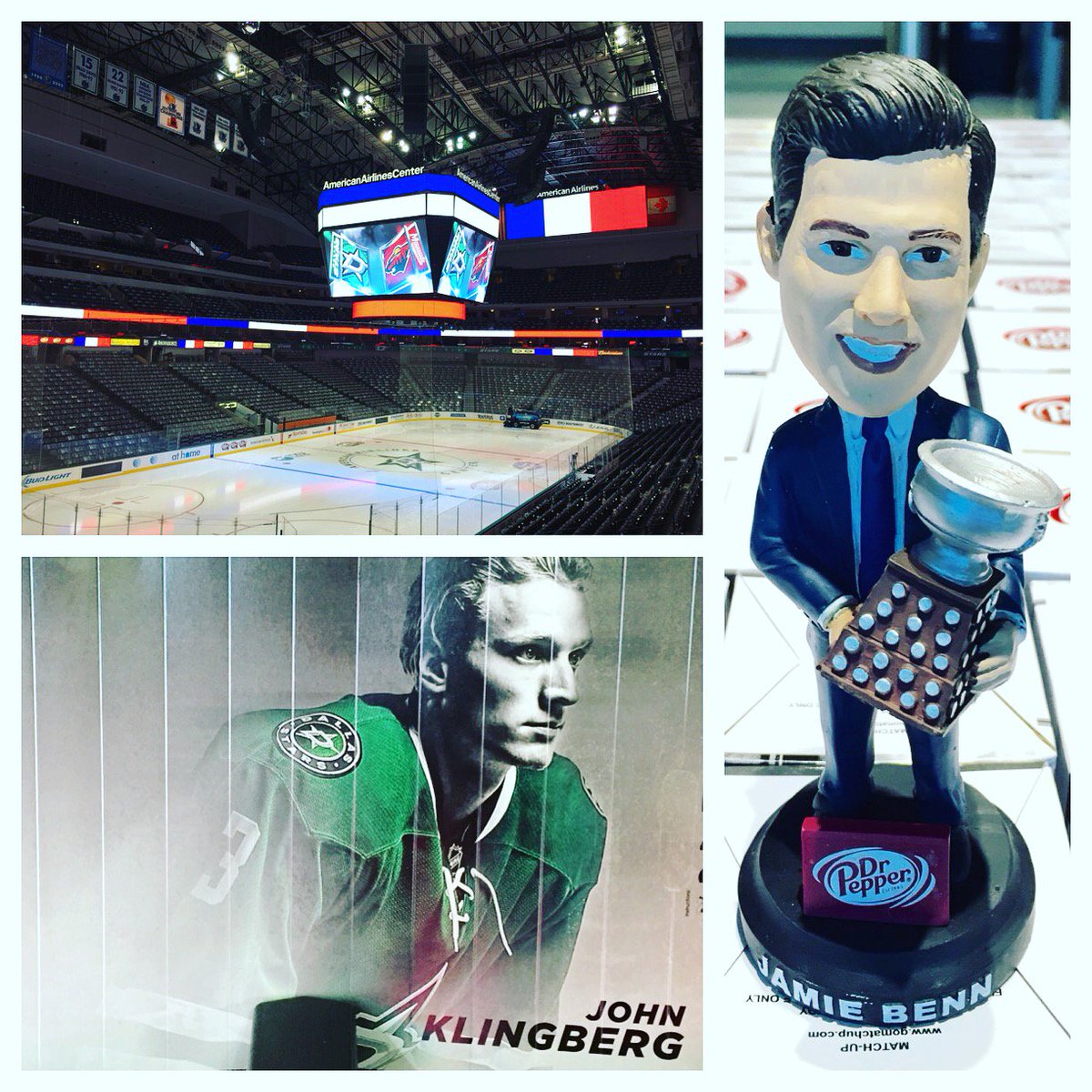 jeffk_stars's tweet image. Not your typical Saturday night @DallasStars game @aacenter #ParisStrong #KlingbergClapper #BobbleBenn