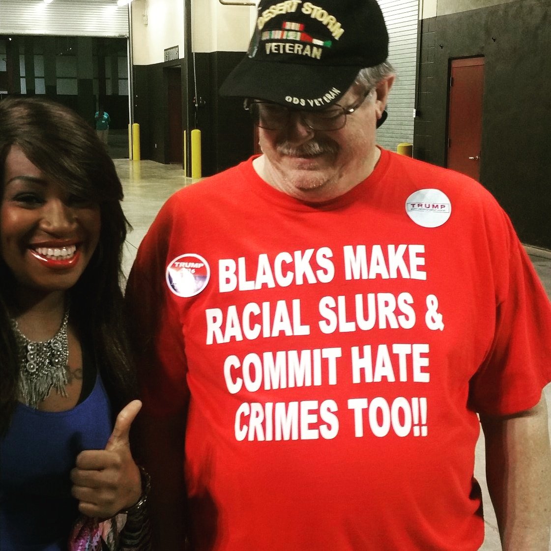 XzoticChick's tweet photo. @realDonaldTrump Thanks for coming to #Beaumont #texas. We had a blast! #Trump2016 #TrumpInBMT https://t.co/IssHHwMQPH