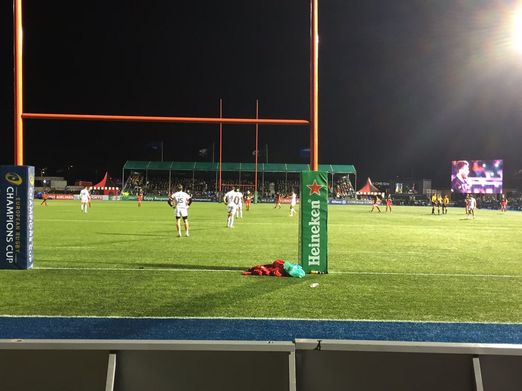 <a href="/premrugby/">PREM Rugby</a> <a href="/ChampionsCup/">Investec Champions Cup</a> its Nice being back at the <a href="/AllianzPark/">allianze parque</a> the home of Saracens. My First night game their