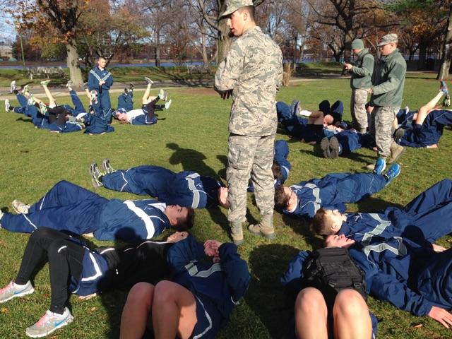 group leadership projects afrotc