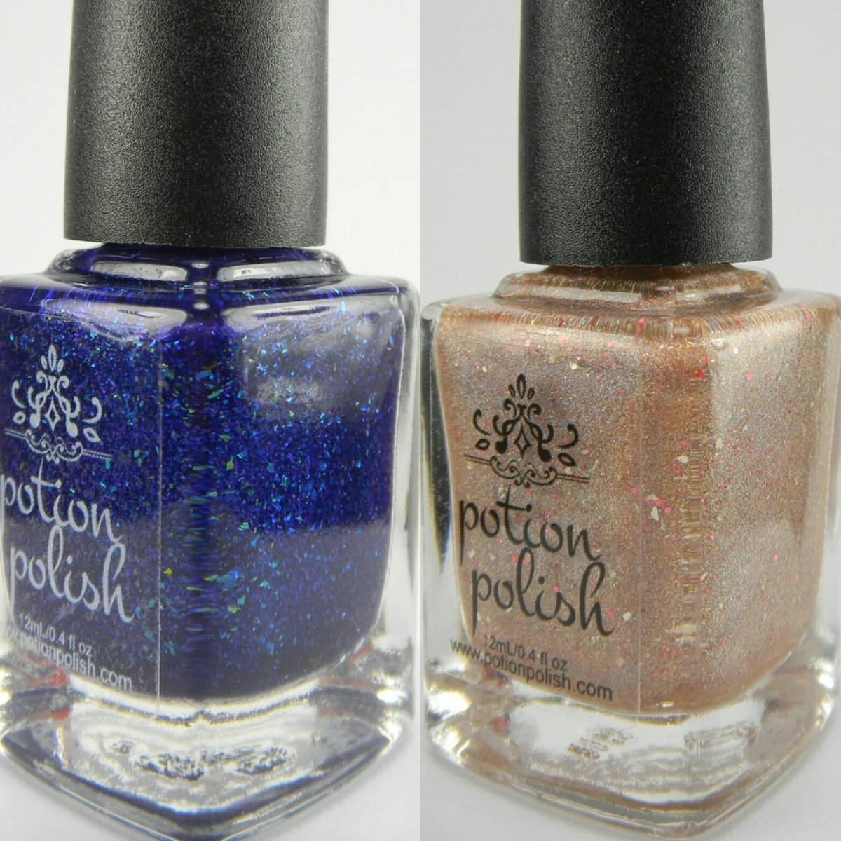 BeHappyPolish's tweet photo. My first @PotionPolish #nailpolish...look how pretty they are! #beauty https://t.co/SAs4X2TYDO