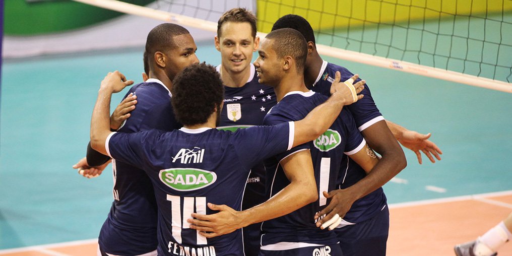 Sada Cruzeiro faz 3 a 0 no Maringá e chega a duas vitórias na Superliga ow.ly/UEMIC