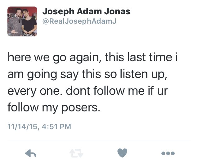 NotYourK's tweet image. LMFAO cant believe there still is people claiming they are real probably a lonley girl with a crush in Joe Jonas