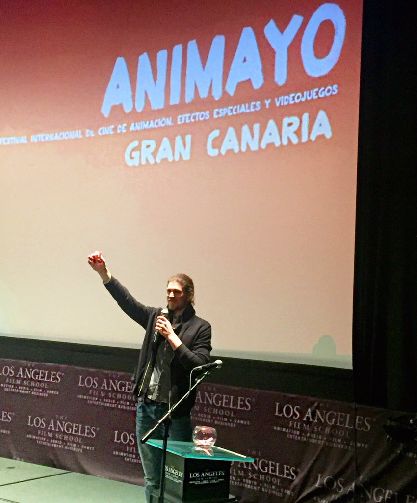 eatunimaginable's tweet photo. To wrap up the good work our #EFFiTeam member announced the #winners of the contest at the ANIMAYO Film Festival🎥 https://t.co/GgbNyUq4TP