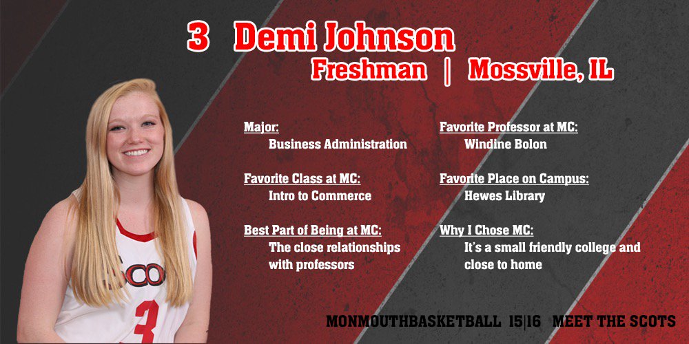 ScotsWHoops's tweet photo. Less than 24 hours until we tip and the #MeetTheScots #CountdownToTipOff continue its Demi Johnson https://t.co/h8jpSikep6