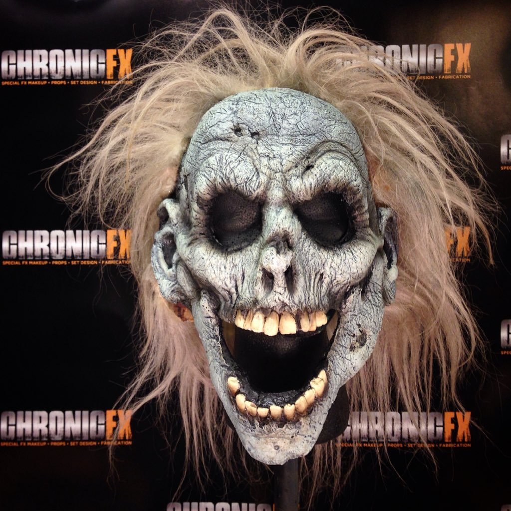 ChronicFx's tweet photo. The Collector foam latex mask repair and paint for @hauntedatlanta #spfx #spfxmakeup #mask #netherworld #chronicfx https://t.co/0Ks3alMmYH