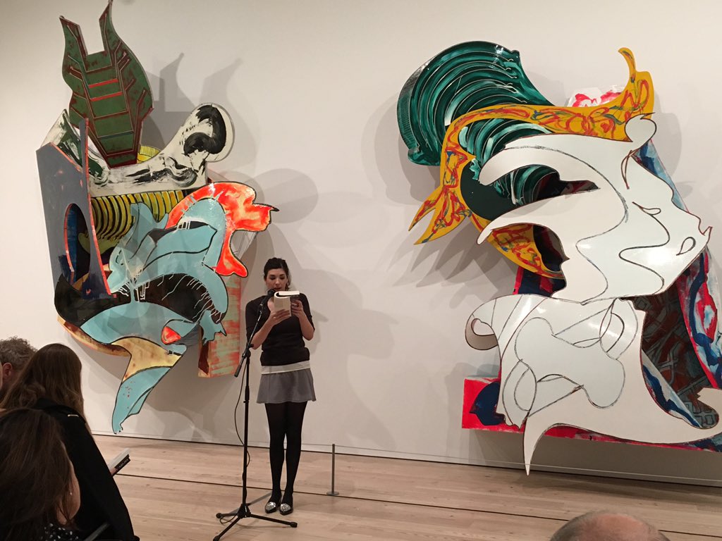 beckydinerstein's tweet photo. Women I have crushes on reading @MobyDickNYC @whitneymuseum #MDMNYC #frankstella https://t.co/gSsDZS6XL1