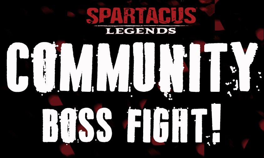 COMMUNITY BOSS FIGHT!-Lanistas! The Community Boss has been unleashed into the arena! Info- bit.ly/1WCz0q7