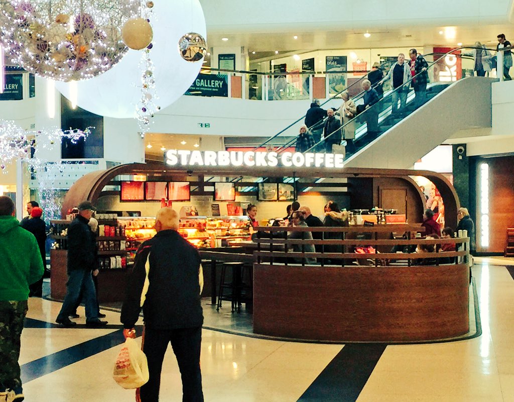 Our 32d Store <a href="/23_5property/">Sam Hepburn</a> opened on Friday... At the <a href="/DolphinCentre/">Dolphin Centre</a> Poole, a beautiful kiosk. <a href="/StarbucksUK/">Starbucks UK</a>