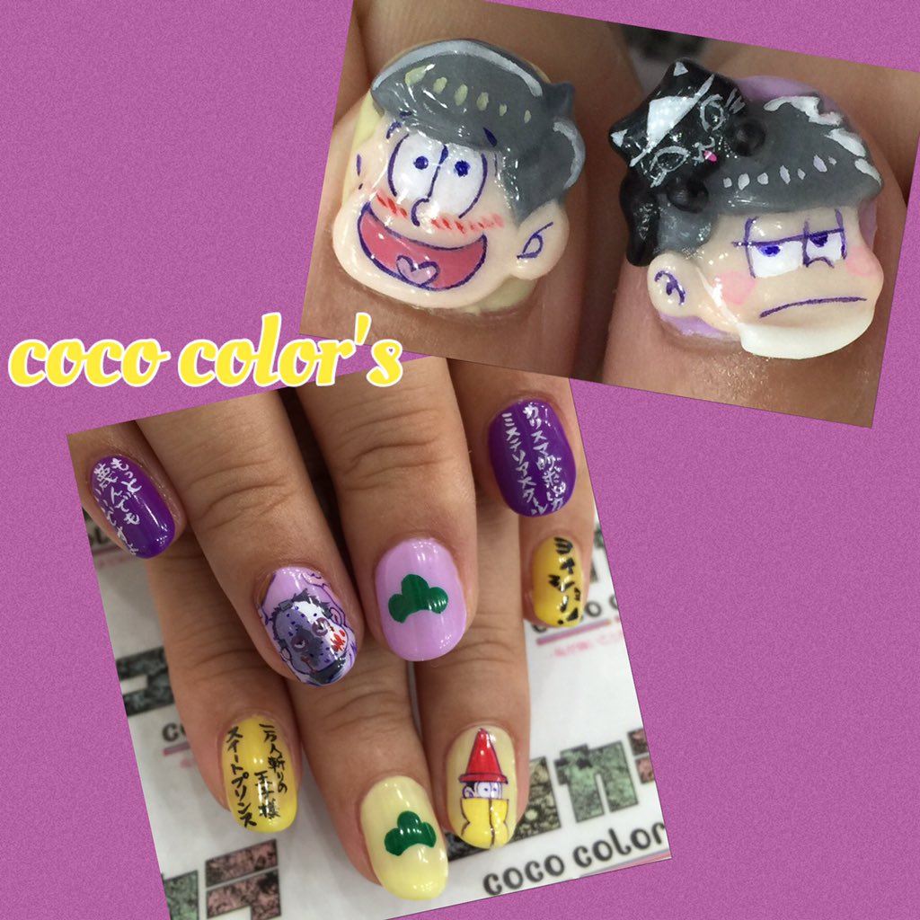 あらゆるキャラを指先に表現 秋葉原にある 痛ネイル 専門店の作品がまさに職人技 Togetter