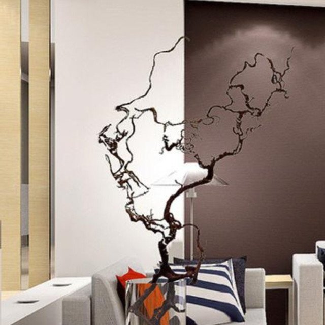 Brown Wall Paint Ideas for #CozyInteriorDesign in Modern Living Room with Latest Furni... sma3.me/tloix