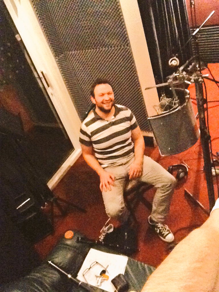 donal_mccague's tweet photo. "I'm a happy camper!" @tommyfitzharris #irishmusic #frtedquotes #recording #album https://t.co/JIBEcw1jmD