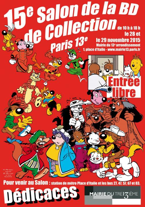 parisparisfr's tweet photo. 29/11.Salon #BDCollection de 10h à 18h,salle des fêtes de la Mairie du 13e.Entrée libre.Bon Dimanche. #Jeunes #Paris https://t.co/8cXQzJFnkO