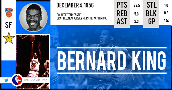 Happy Birthday Bernard King !     