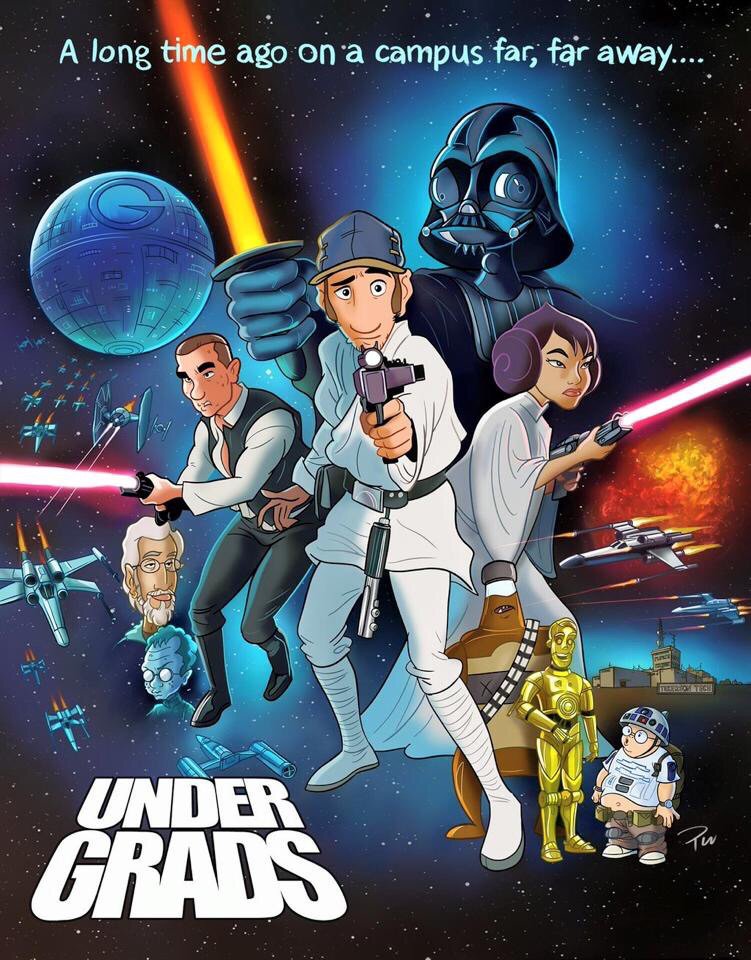 NsGgamingg's tweet photo. Greatest show ever ... #UnderGrads #StarWars #Nostalgia https://t.co/bdMrg86our