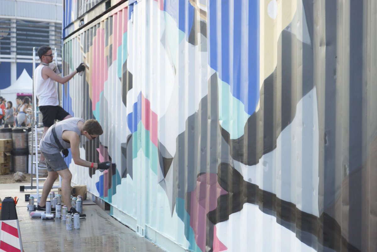 soyjournal's tweet image. The installations at Clockenflap has been sick. Major props to all the artists.