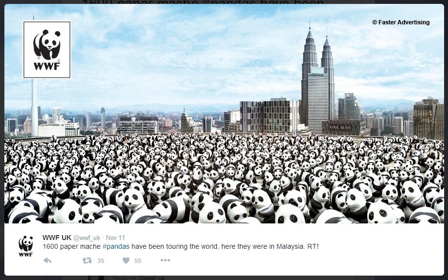 .@pierrecannet @Climat21 @WWFFrance: The #pandas join the march! via @wwf_uk #march4me #march4u #march4us #COP21