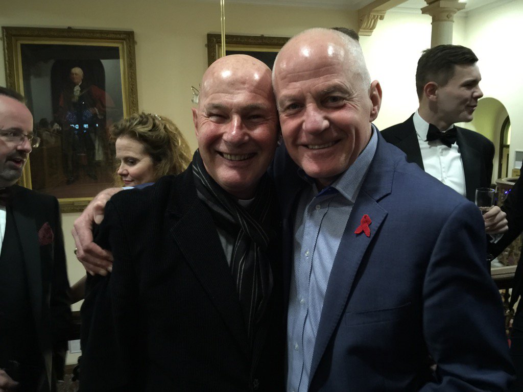With Lord Cashman at Equality Ball
