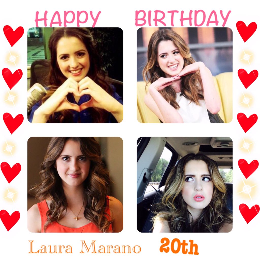       29       Laura Marano
HAPPY BIRTHDAY 20th  