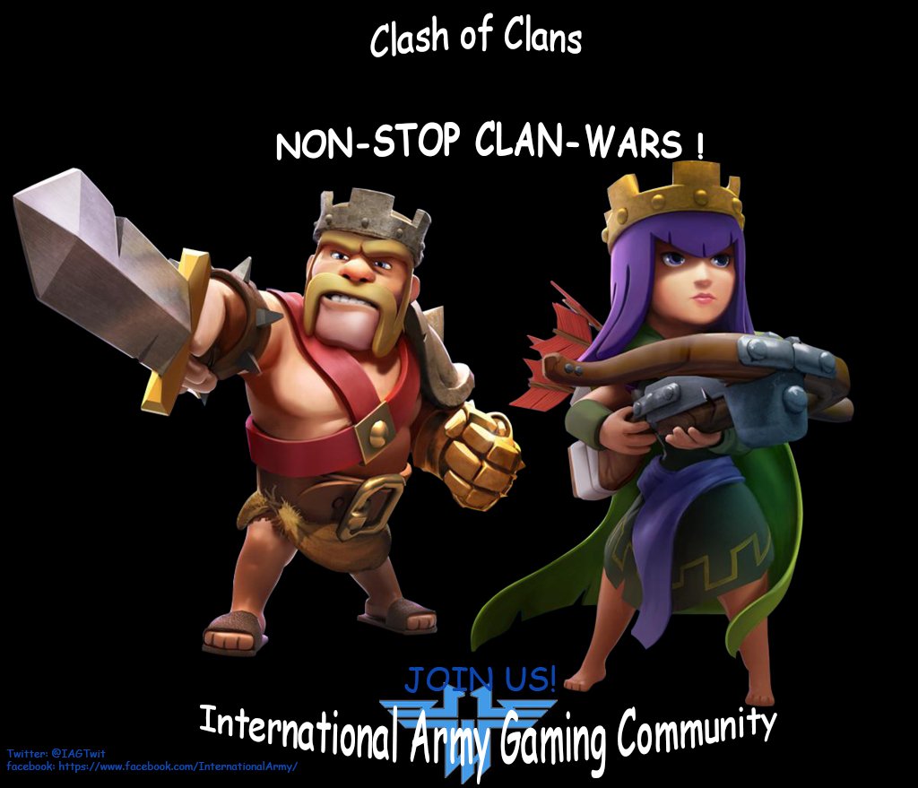 IAGTwit's tweet photo. Join us in battle !
#ClashOfClans #interarmy #BestClanEver https://t.co/kTlJEtmJMb