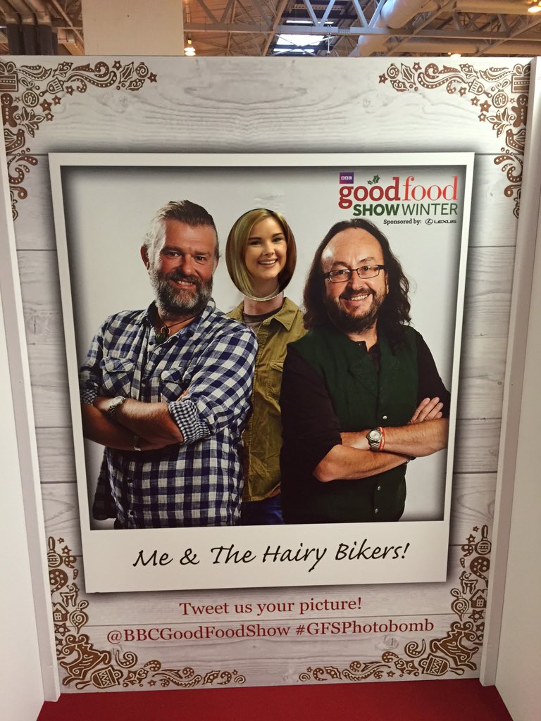 @bbcgoosfoodshow #gfsphotobomb 🙃