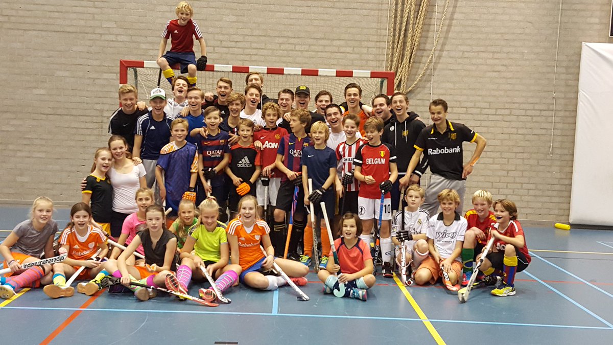 Super clinic gehad!  Wat was het leuk, bedankt allemaal en succes in de zaal!👍