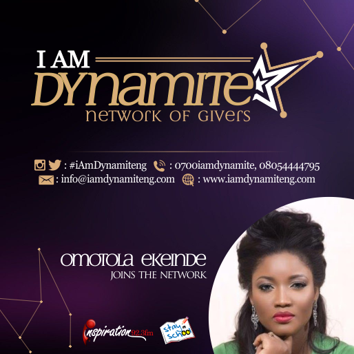 IFM923's tweet photo. #iAmDynamiteNg Are you? Join the #NetworkOfGivers, // @titithedynamite cc @Realomosexy https://t.co/2AOeKEnQWB