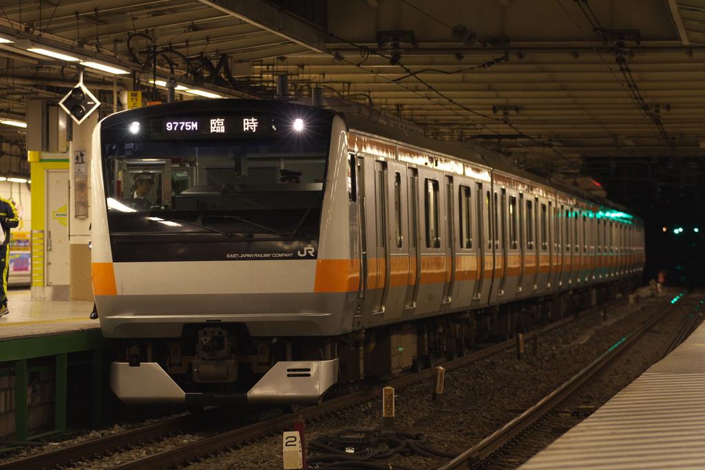 今日運転された富士山マラソン開催に伴い運転されたE233系と189系M51