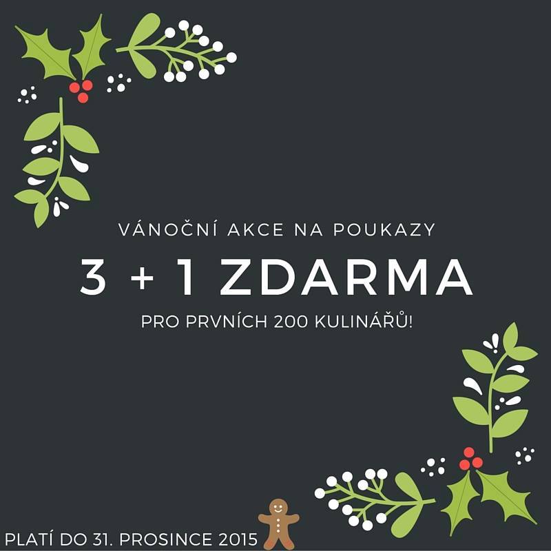 Už jste psali Ježíškovi? Omezená akce 3+1 na dárkové poukazy je v plném proudu: goo.gl/OEMKrn