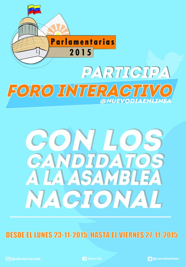nuevodiaenlinea's tweet photo. #Anótalo Hoy @AldoUnidad participará en el #ForoInteractivo. ¿Alguna pregunta para él? https://t.co/4CWhmARJrr