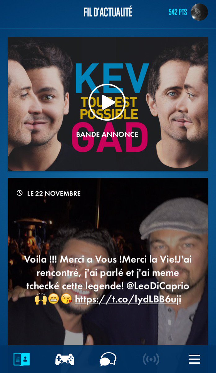 kevadamsss's tweet photo. Si vous êtes sur iPhone, new version de mon app dispo ! Bientôt sur Android. #PleinDeNouveautes #TelechargezLa #Love https://t.co/9ZS0LqEdbn