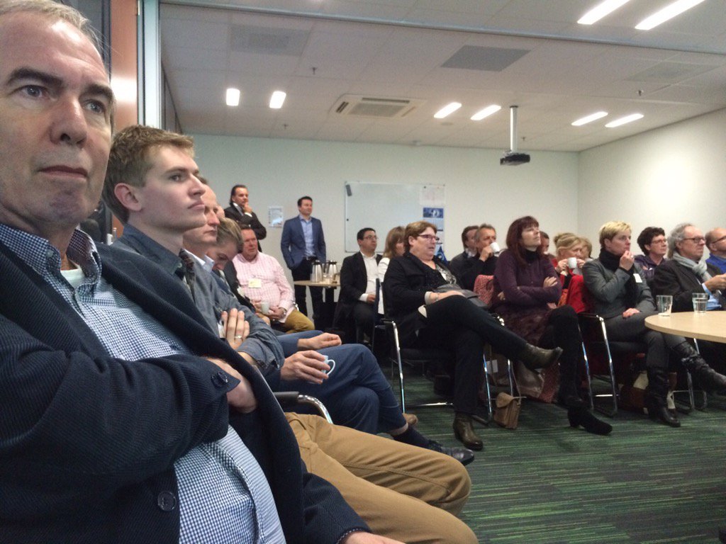 Stadsenregiobezoek bij Kuehne Nagel kan rekenen op grote belangstelling.