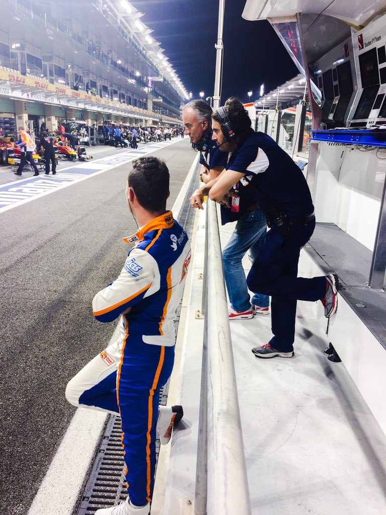 trident_team's tweet photo. #GP2 #AbuDhabi #Round11 #OnlyOne thinking about #Qualy #LiveFromTrack https://t.co/UkbLyEKnv7