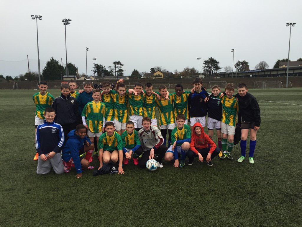 SoccerStMarys's tweet photo. Great 3-0 win today in the 1st Year Cup vs Arklow CBS. Scorers Aaron Wallace x 2 and Broady Murphy. #CBSEnniscorthy https://t.co/nnEJwRgfPB
