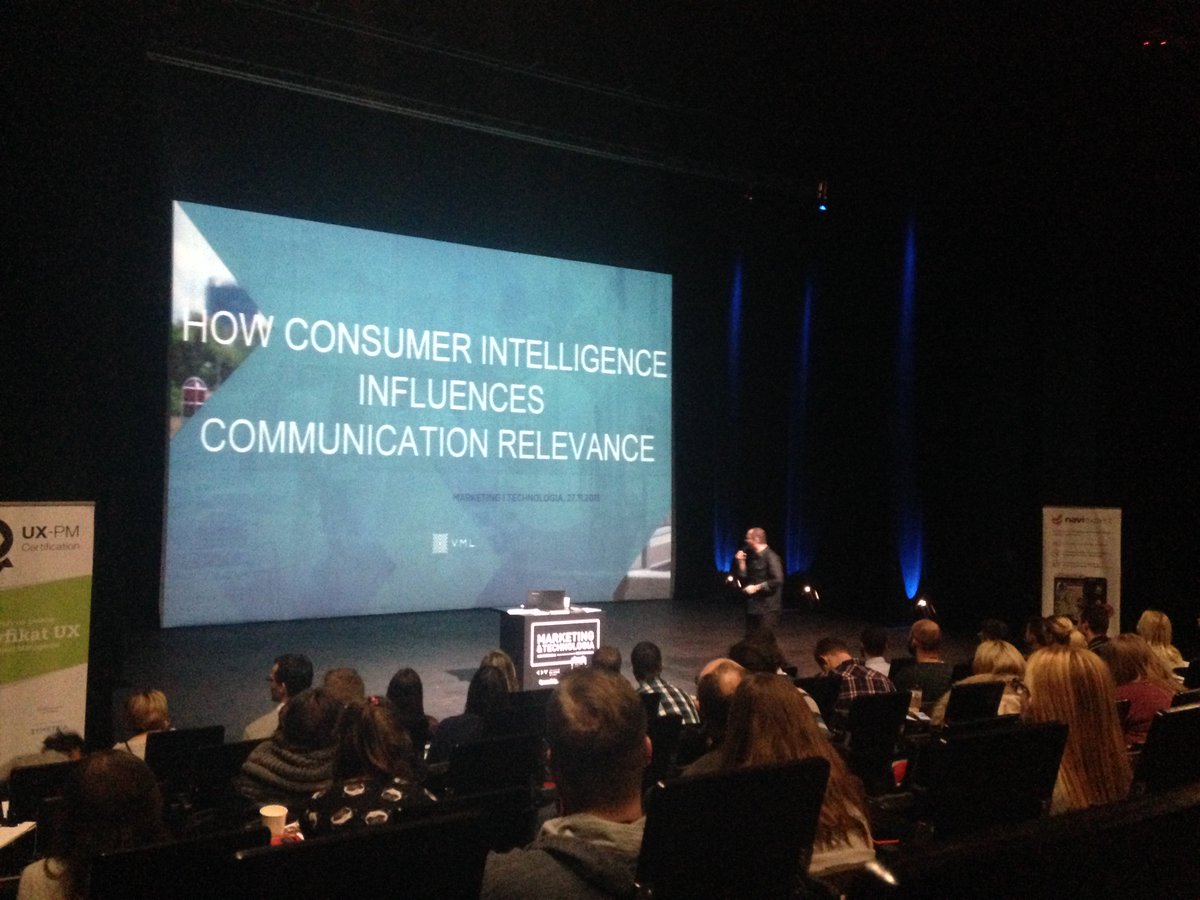 merix_studio's tweet photo. How consumer intelligence influence communication relevance? Marcin Pyszora will tell you all about it #MIT2015 https://t.co/16MY66hsbm