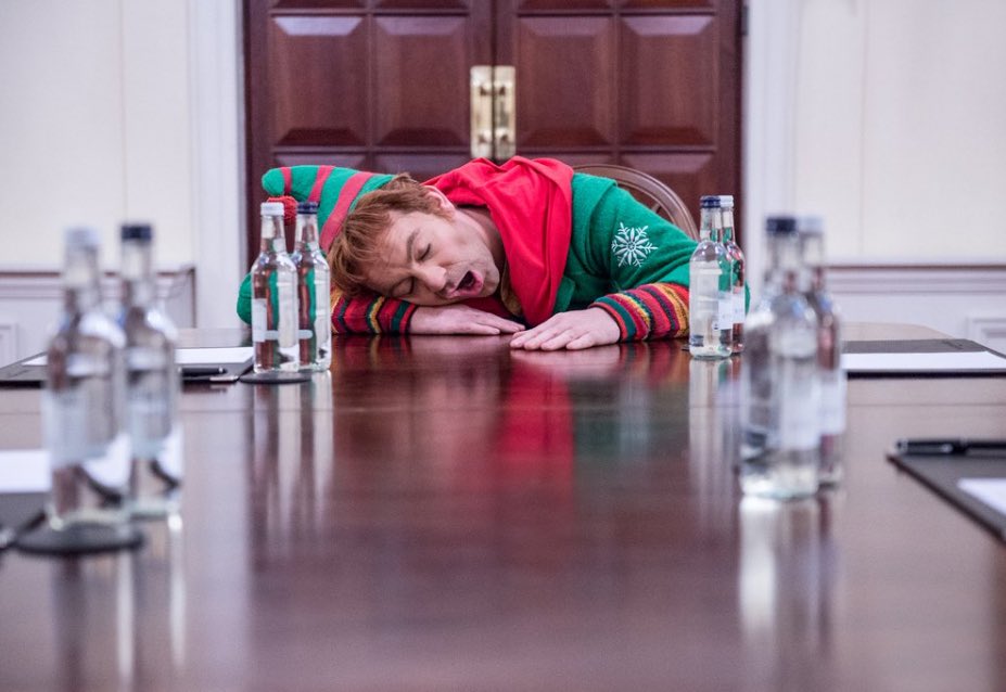 BenForsterBase's tweet photo. Meetings are clearly not Buddy's cup of tea! Dozing off @HotelBloomsbury #whereself https://t.co/kVHjfdk3BK