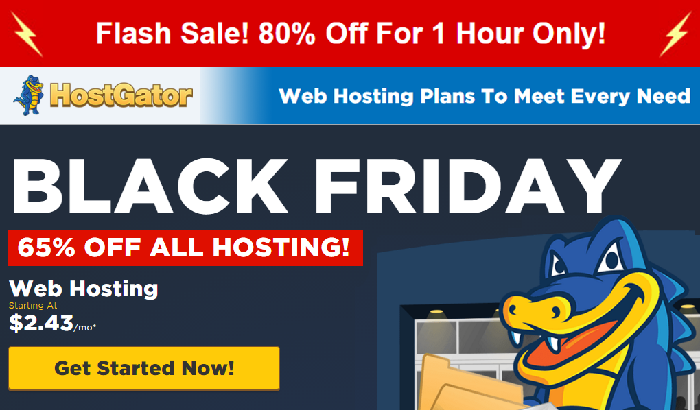 PSDeluxe's tweet photo. Hostgator Black Friday Sale - Flash Sale 65% to 80% OFF
https://t.co/rZIQhZdsGh https://t.co/eq4JND58F8