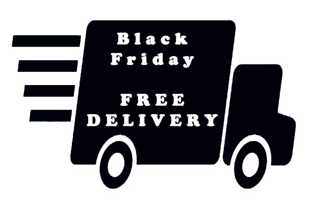Free Delivery ALL WEEKEND &amp; ON CYBER MONDAY!!! #BlackFriday #Cybermonday