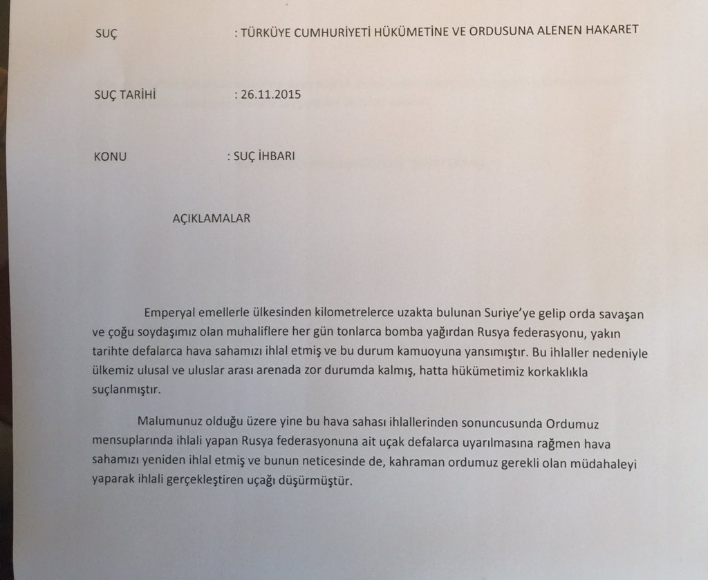 SavciSayan's tweet photo. Gün birlik olma günüdür.Milli duyguları zayıflatmaya çalışan Nasuh Mahruki hakkında suç duyurusunda bulundum... https://t.co/oRYEEqhpiV
