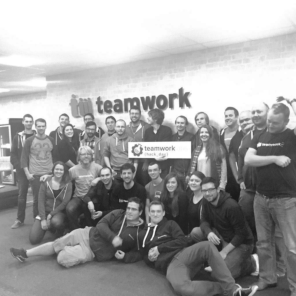 teamworkdotcom's tweet photo. Some brilliant stuff came out of our #hackathon! We can't wait to share them with you! #twhack #blackfriday https://t.co/9NipFegwe4