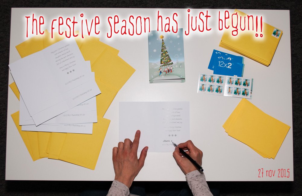 ilustrisUK's tweet photo. Woo-hoo #FestiveFriday! This year we're going to send almost 100 #cards to our lovely customers, agents and friends. https://t.co/wEtsNjuUN9