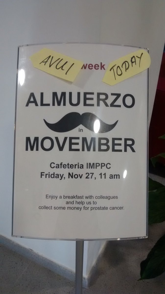 IMPPC's tweet photo. RT @BioYupi: #Movember2015 @IMPPC https://t.co/pKcXlbPcFC Thank you everybody!