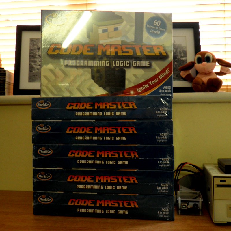 john_metcalf's tweet image. A few copies of Code Master: the Programming Logic Game landed on my desk this morning :-) #ProgrammingGame
