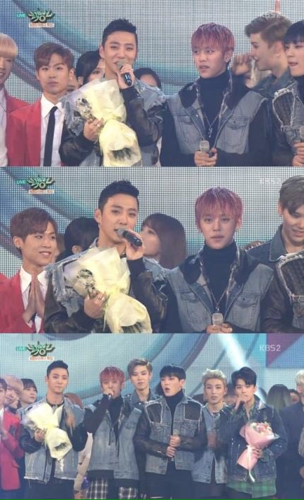 TSENTnews's tweet photo. '뮤직뱅크' B.A.P, 오랜 공백 무색한 인기 입증 '1위' https://t.co/s39PSem9l0 https://t.co/OO34uKSR2h