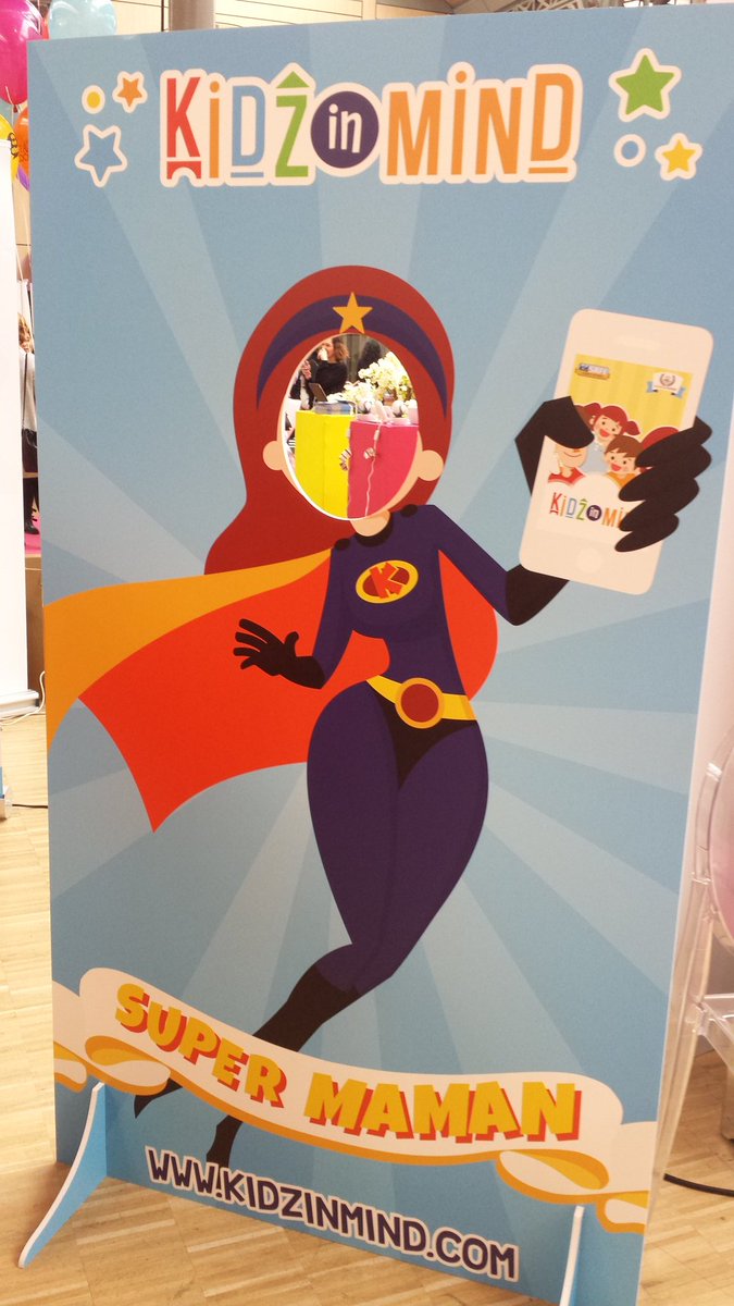 KidzInMind's tweet photo. Etes-vous des Super Mamans? Venez nous le montrer au stand 20 #efluent4 #efluentmums4 https://t.co/Z7P75ZE9fJ