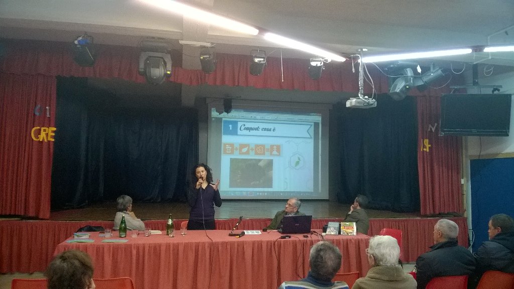 Presentazione della campagna per il #compostaggio del Comune di Terracina curata da Occhio del Riciclone