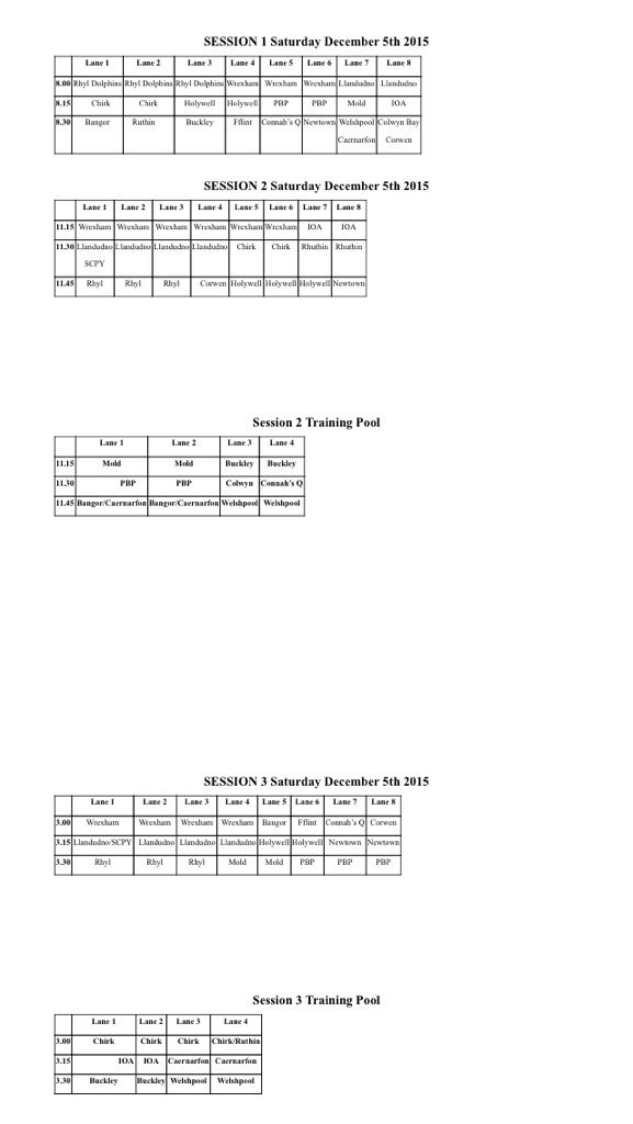 Corwen Swim Club tweet media