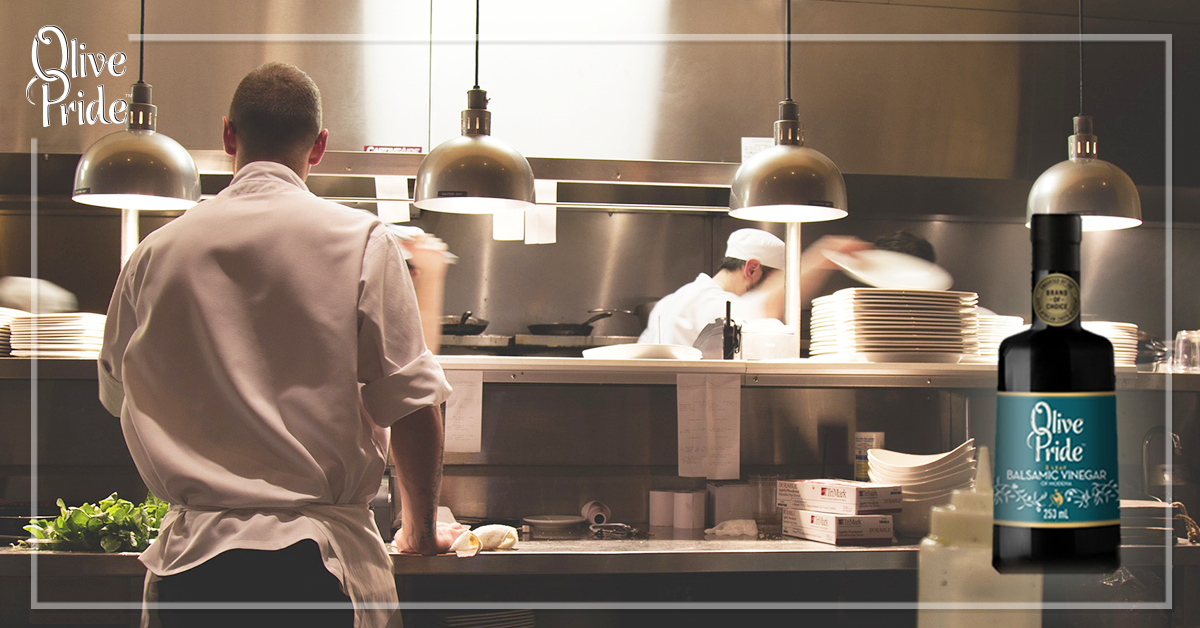 Question: What can balsamic vinegar be used for? Let's see how well you know your way around the kitchen. #OliveIt