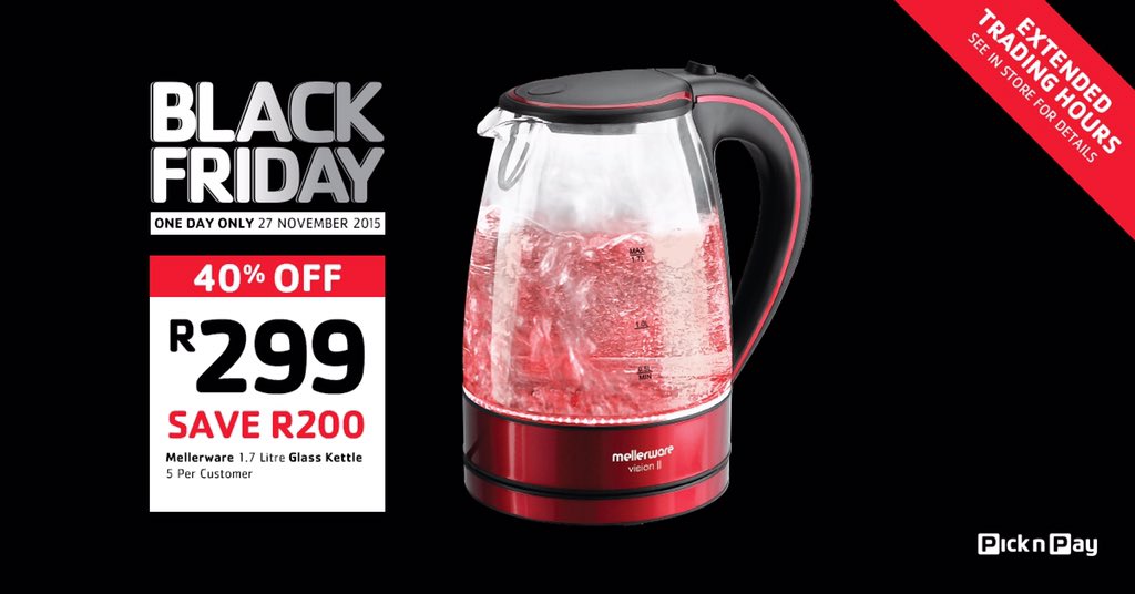 Kettle prices at pick n pay 2020 discount